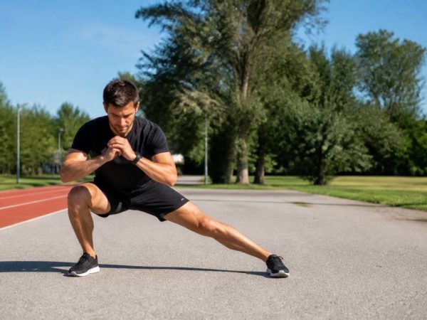 Lunge side : exercice essentiel pour la préparation marathon