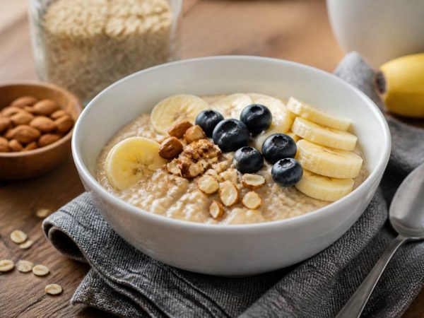 Flocon d'avoine bienfait pour le marathon et la nutrition sportive